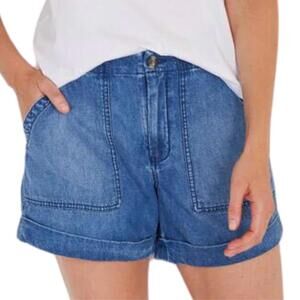 NEW NOT MONDAY women's palmer denim short in indigo